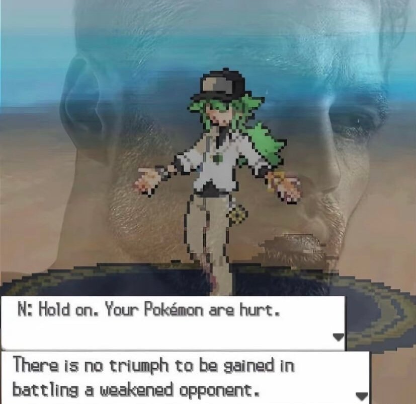 Hold on. Your Pokemon are hurt.