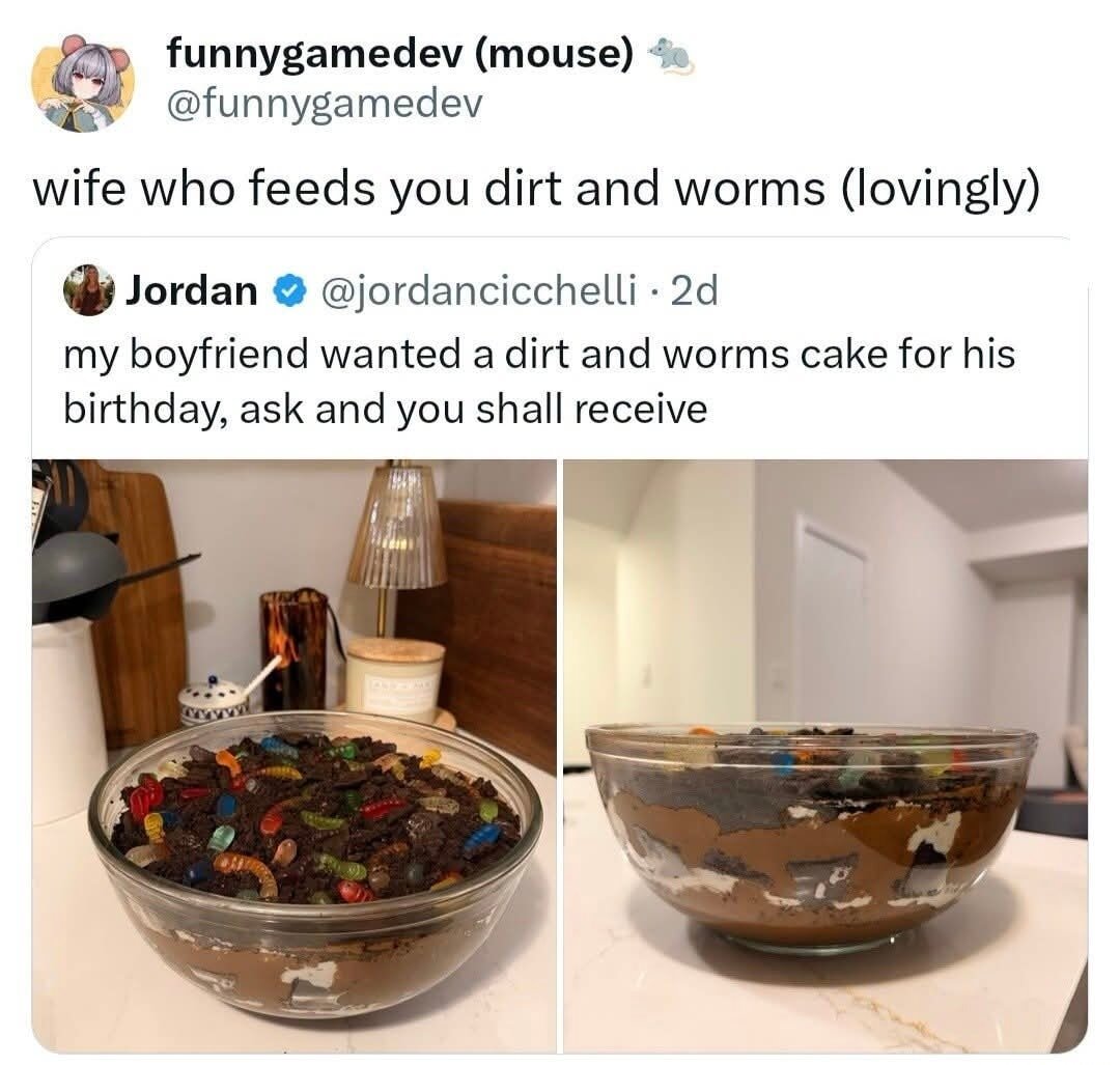 Wife who feeds you..