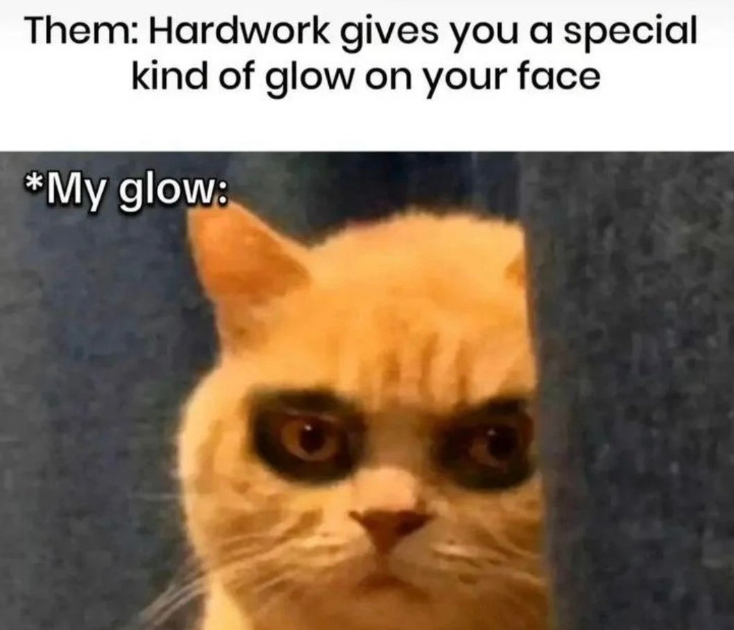 My glow: