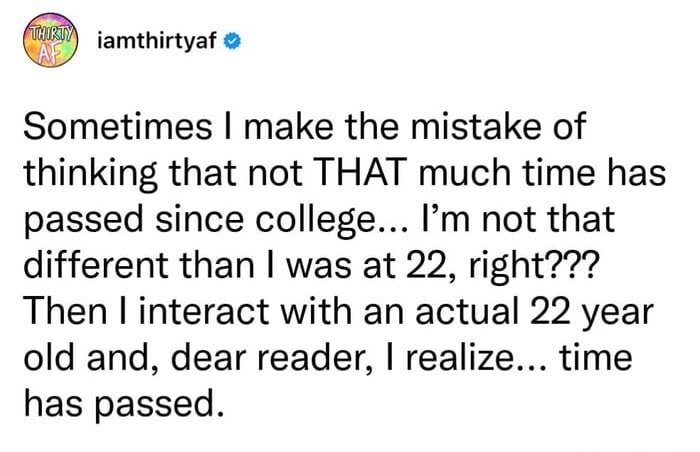 I was at 22, right?