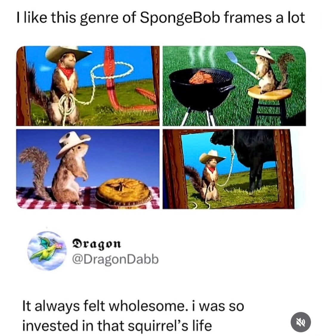 I like this genre of SpongeBob frames a lot