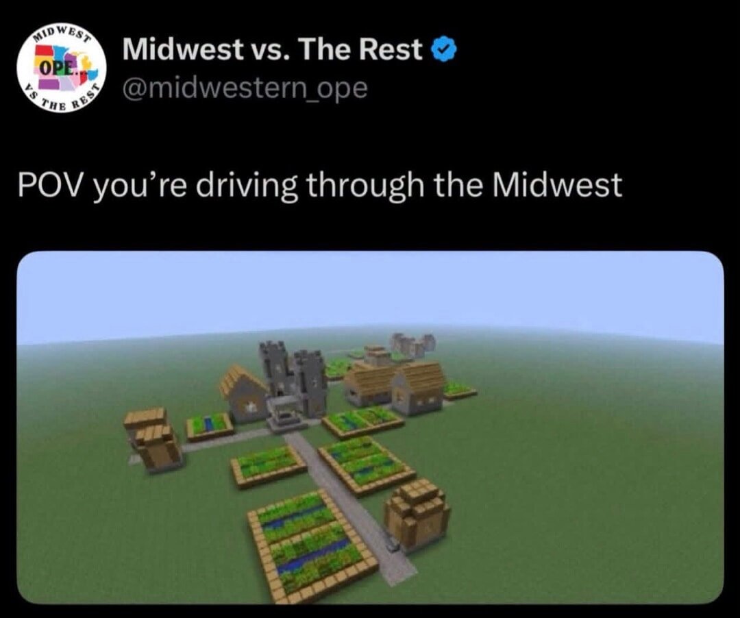 POV you’re driving through the Midwest