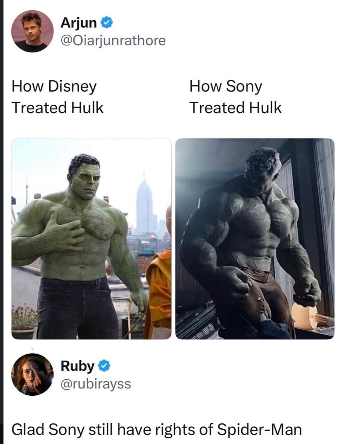 Glad Sonny still have rights of Spider-Man
