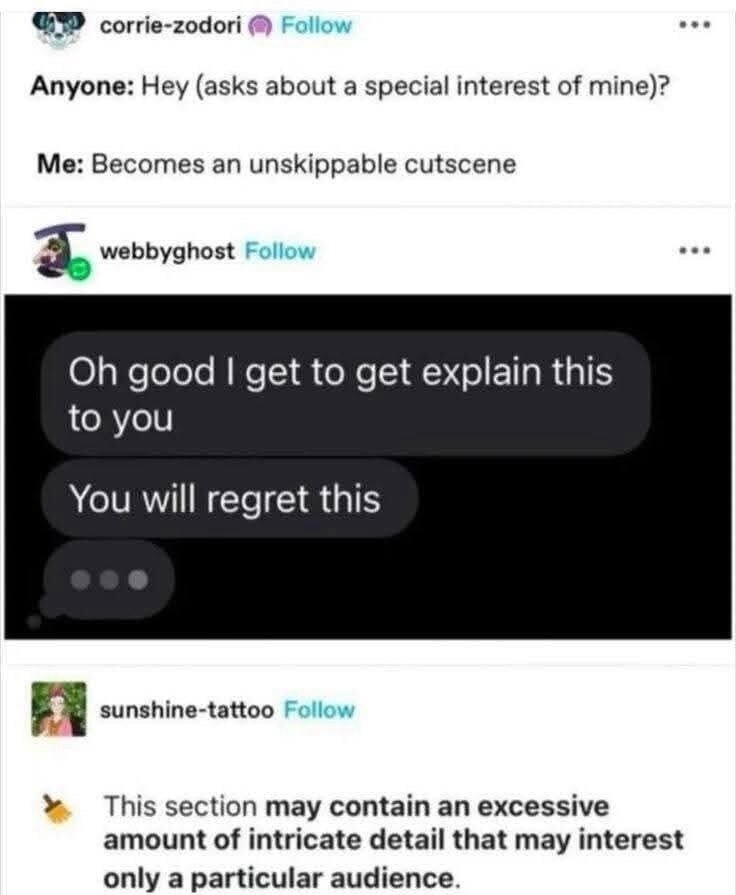 You will regnet this