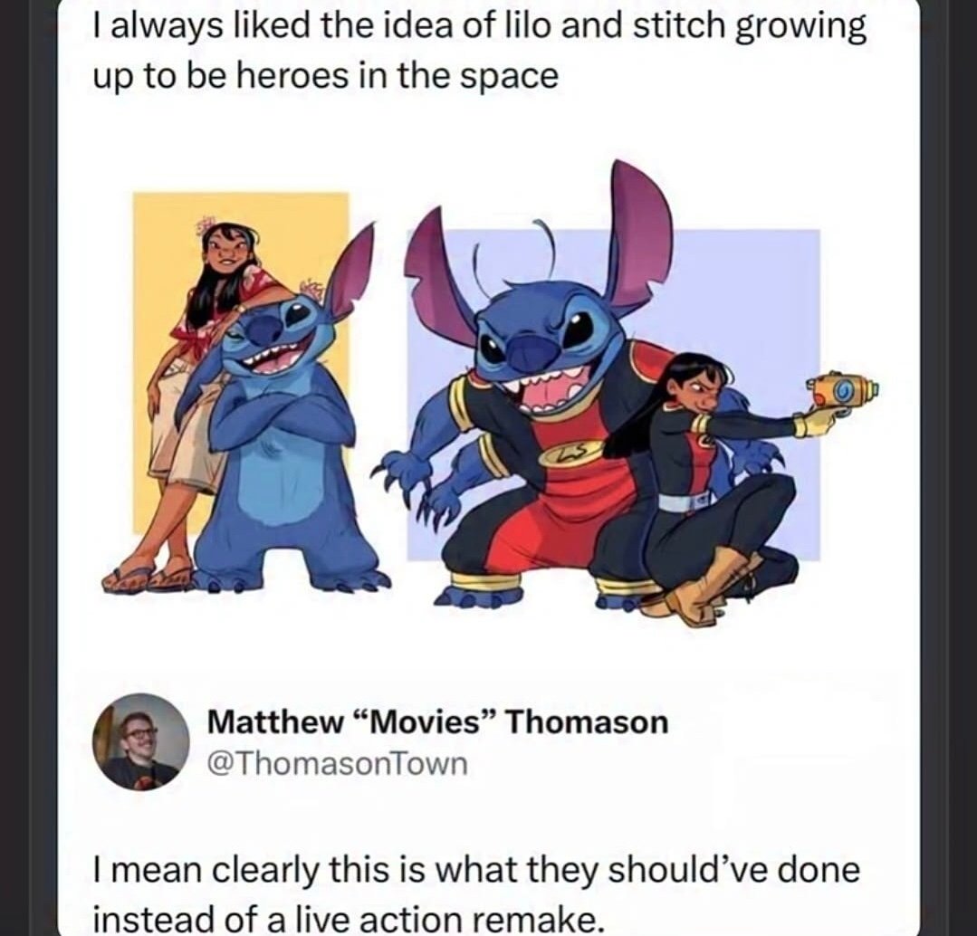 I always liked the idea…