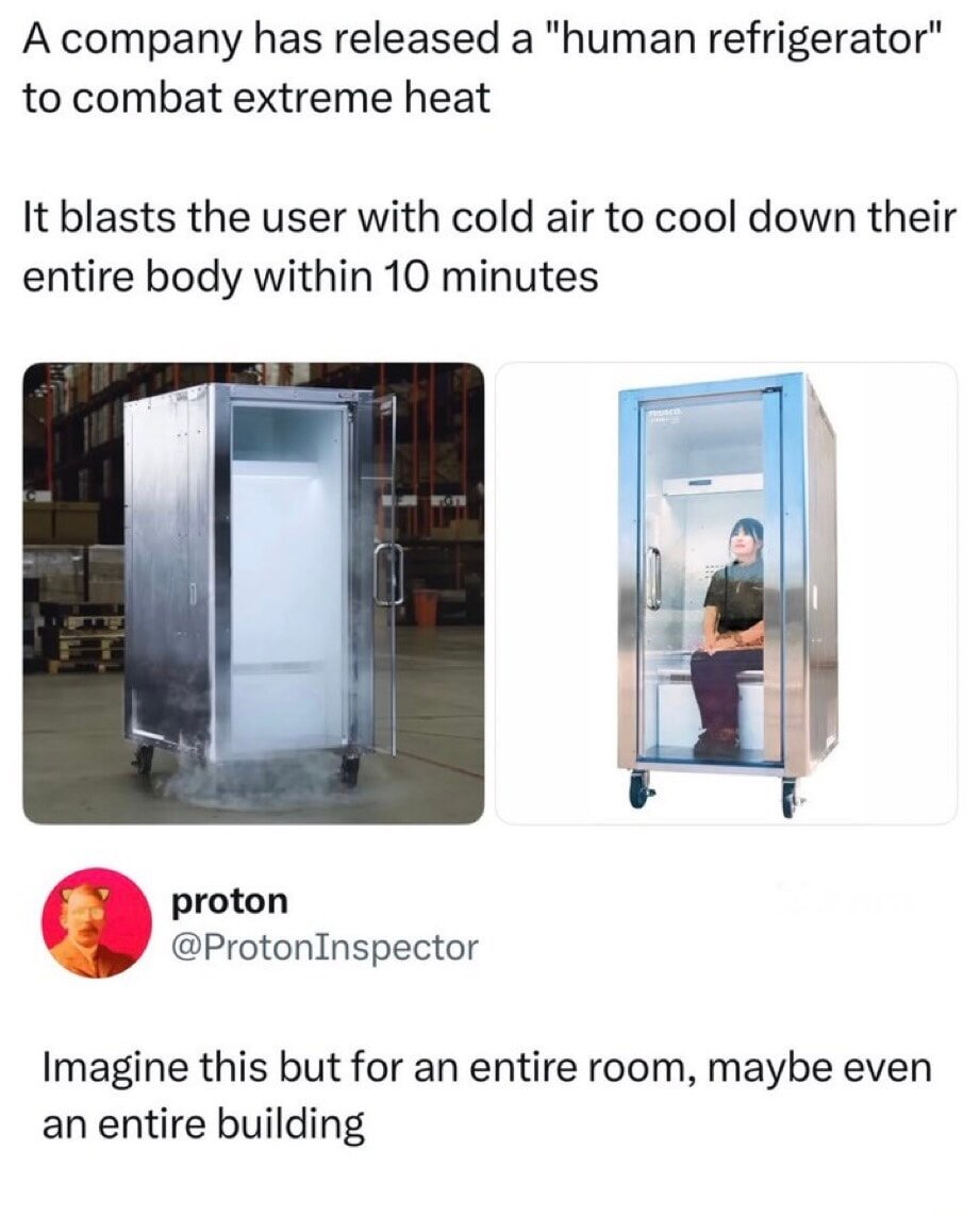 Imagine this but for an entire room, maybe even an entire building.